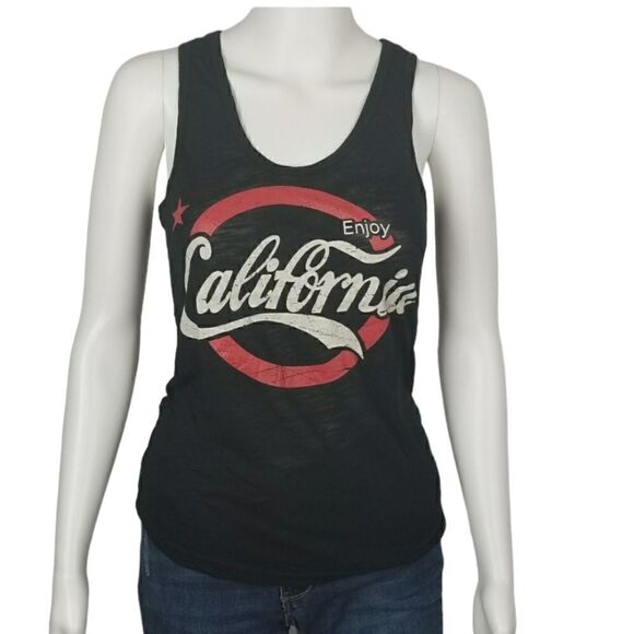 Reflex Women's Thank Top CALIFORNA Black - Picture 1 of 5